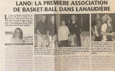 LANO: la première Association de Basket-ball dans Lanaudière