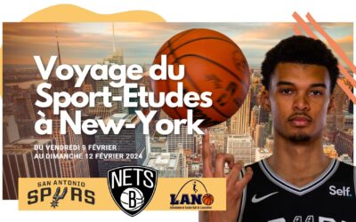 LANO – Voyage de notre Sport-Études à New-York 2024